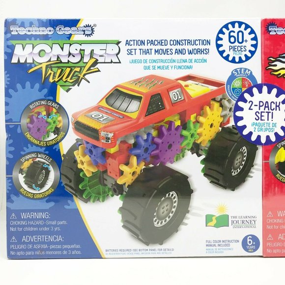 Techno Gears Monster Truck & Off Road Racer 2 Pack - Picture 3 of 8